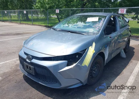 2022 Toyota Corolla Le из США, поврежденный, VIN 5YFEPMAE6NP296979